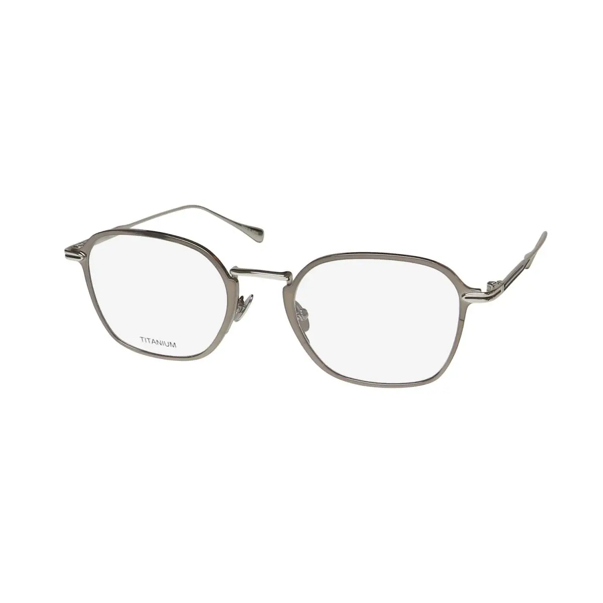 V180 Titanium Eyeglass Frame/glasses NO Allergy Premium Materials Gunmetal by John Varvatos