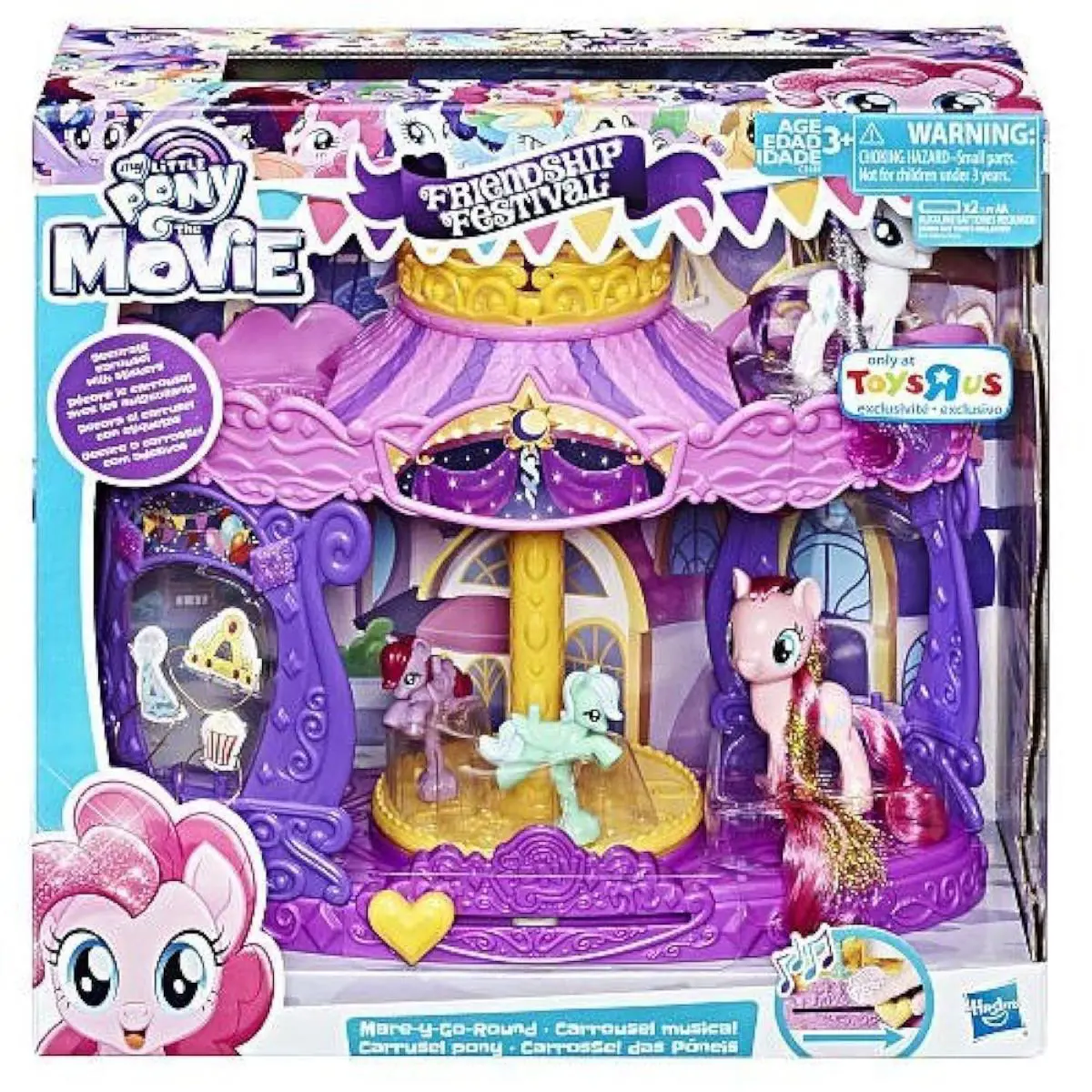 My Little Pony Movie Friendship Festival Mare-y-go-round