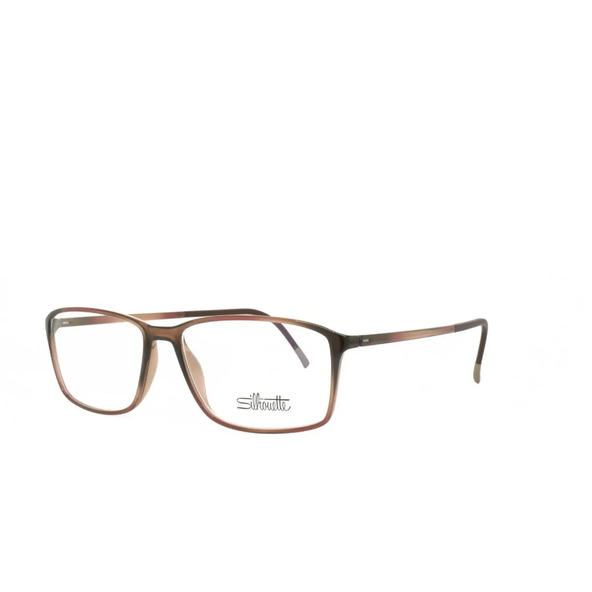Silhouette Spx Illusion 2893 6122 Eyeglasses 54-14-140 Brown Purple - Frame: Brown Purple