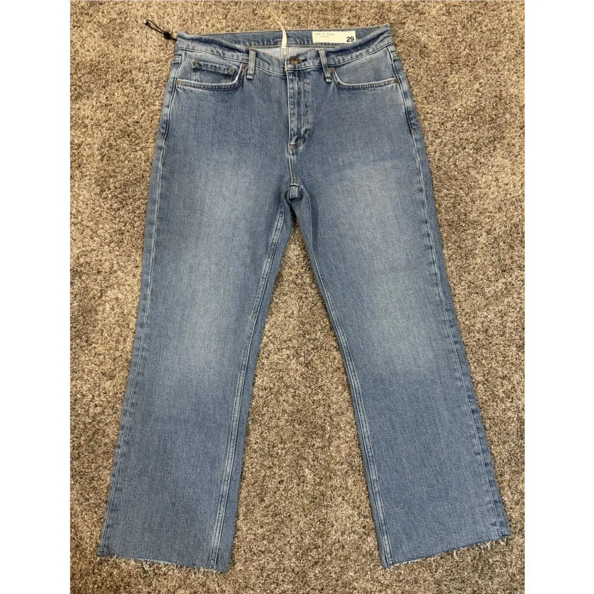 Rag Bone The Peyton Mid Rise Ankle Bootcut Jeans Size 29 Vintage Stretch