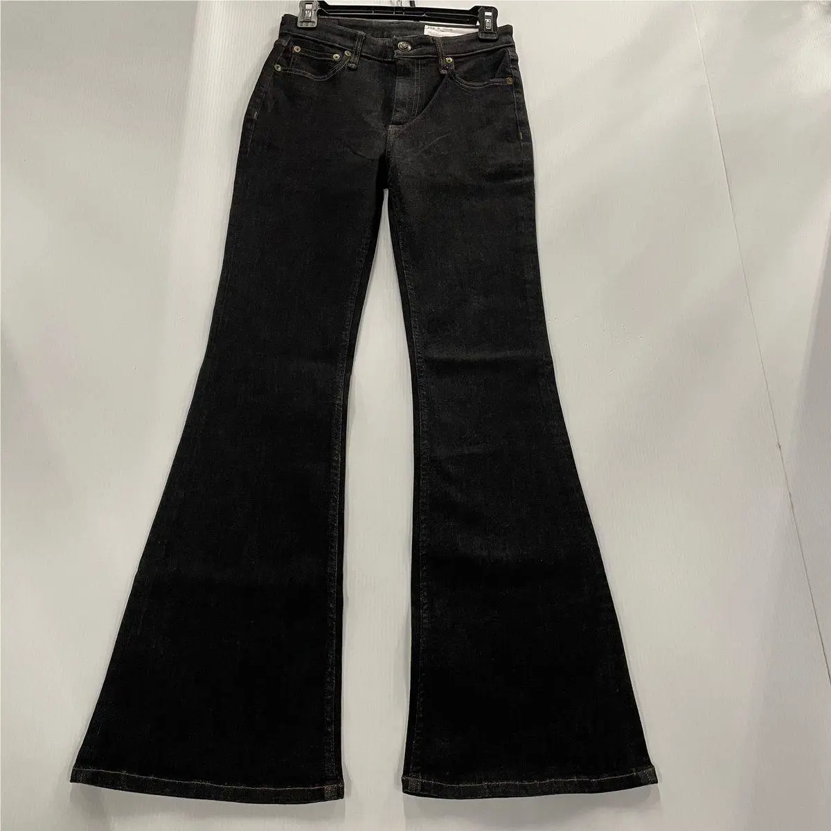 Rag Bone Dahlia Mid-rise Flare Jeans Women`s Size 26 Rinse