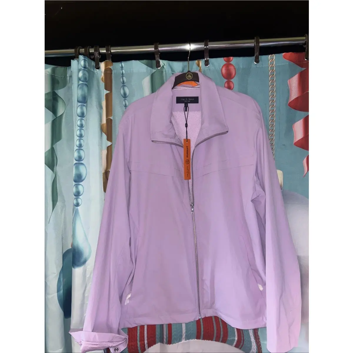 Rag Bone Pursuit Grant Windbreaker Jacket Large Lightweight Men’s