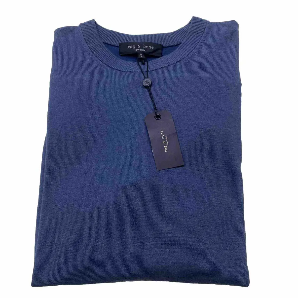Rag Bone Men’s Cotton Silk Cashmere Crew Neck Sweater M