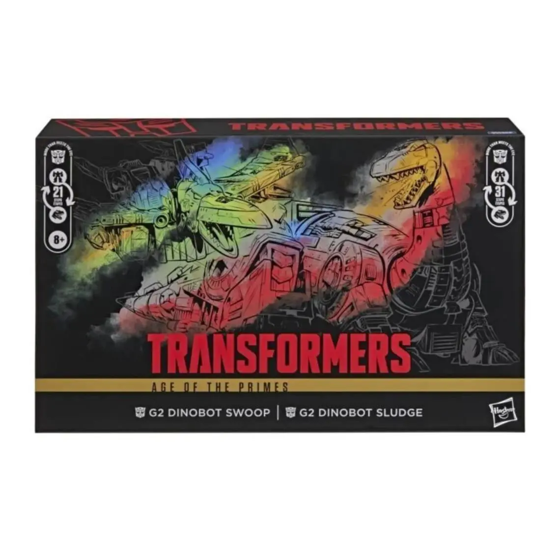 Transformers Age of The Primes Generations Leader Class G2 Dinobot Swoop Sludge