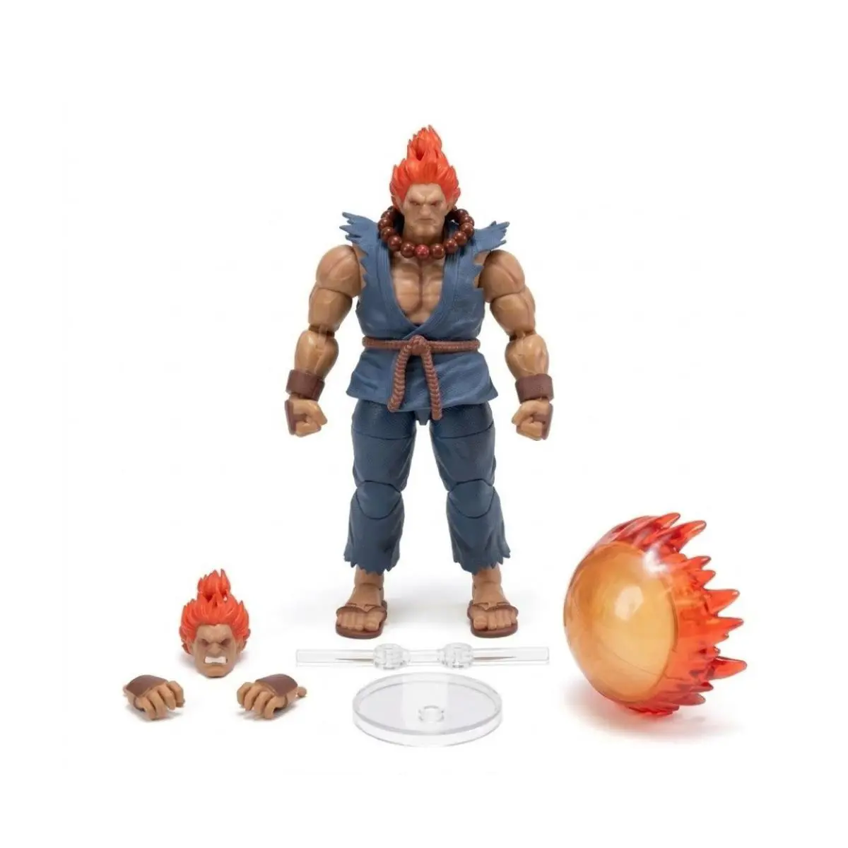 Jada Toys Street Fighter II Akuma 6-Inch Scale Action Figure with Accessories