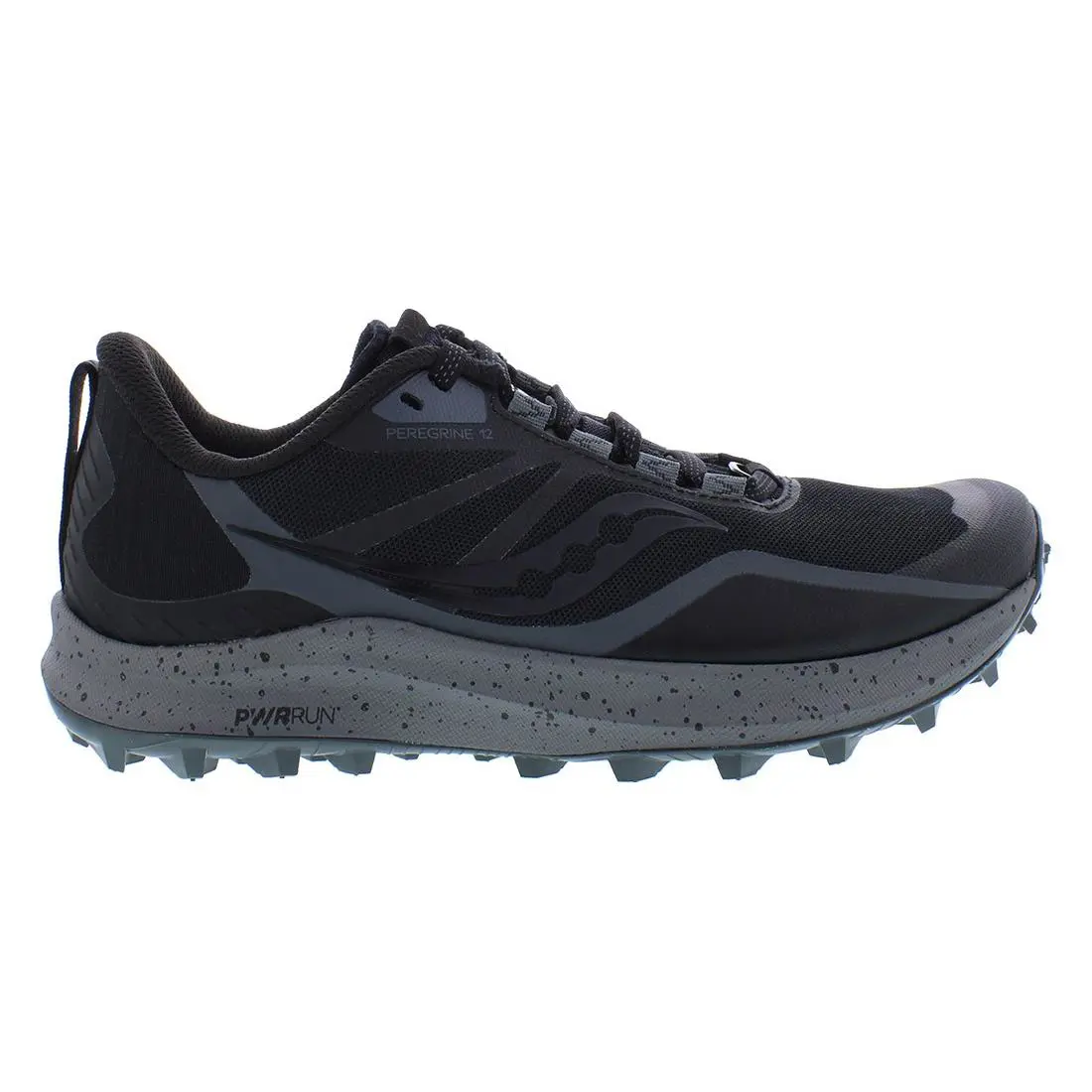 Saucony Peregrine 12 Womens Shoes - Black