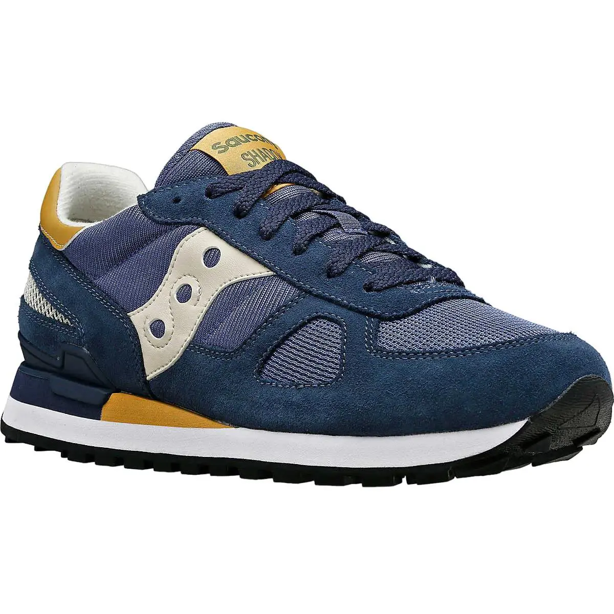Saucony Shadow Original S2108-858 Shadow S2108-858 Sneakers Men`s 3.5 Navy Running Shoes JOBB999 - Blue