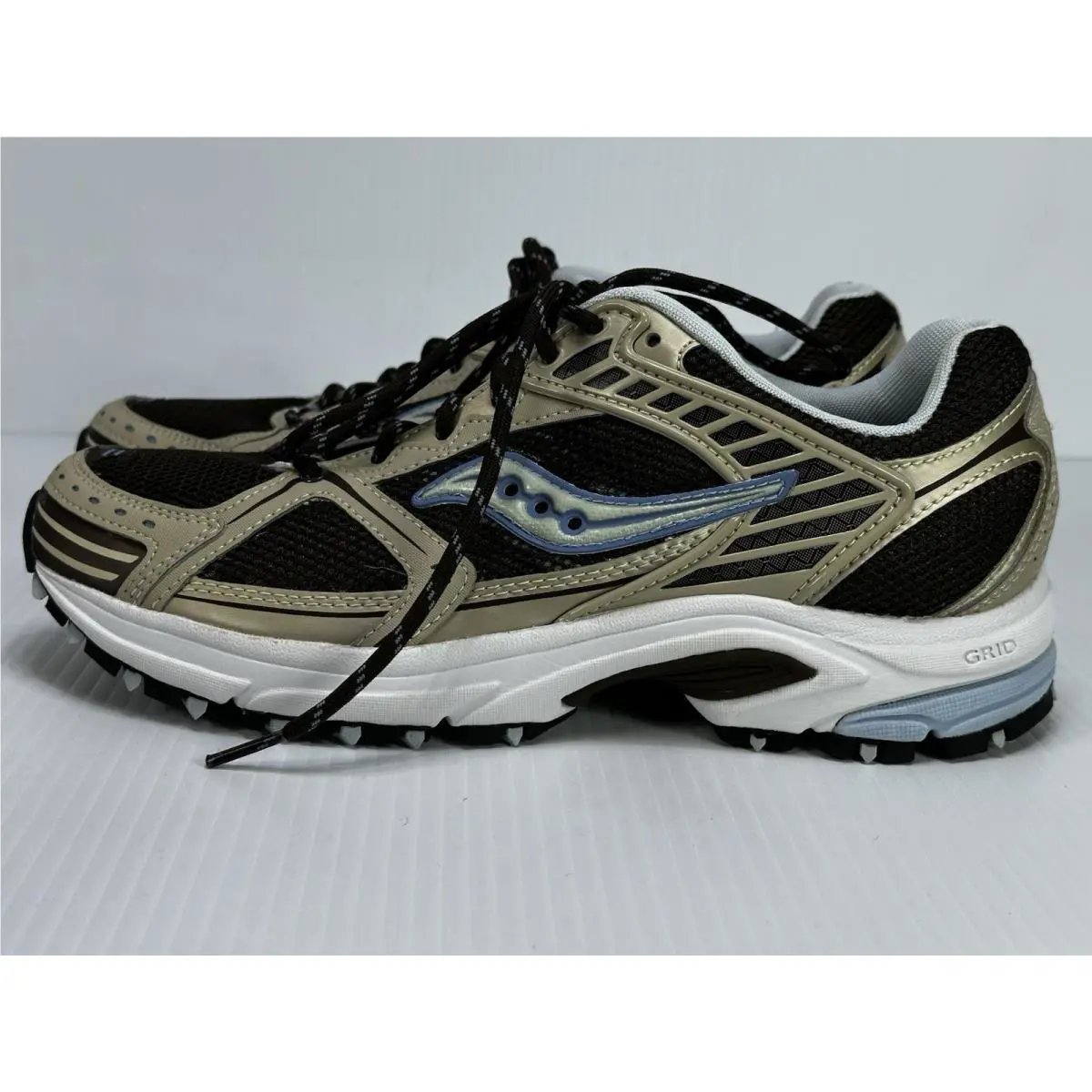 Saucony shoes - Saucony Grid Excursion - Grid Excursion - Brown Blue 3