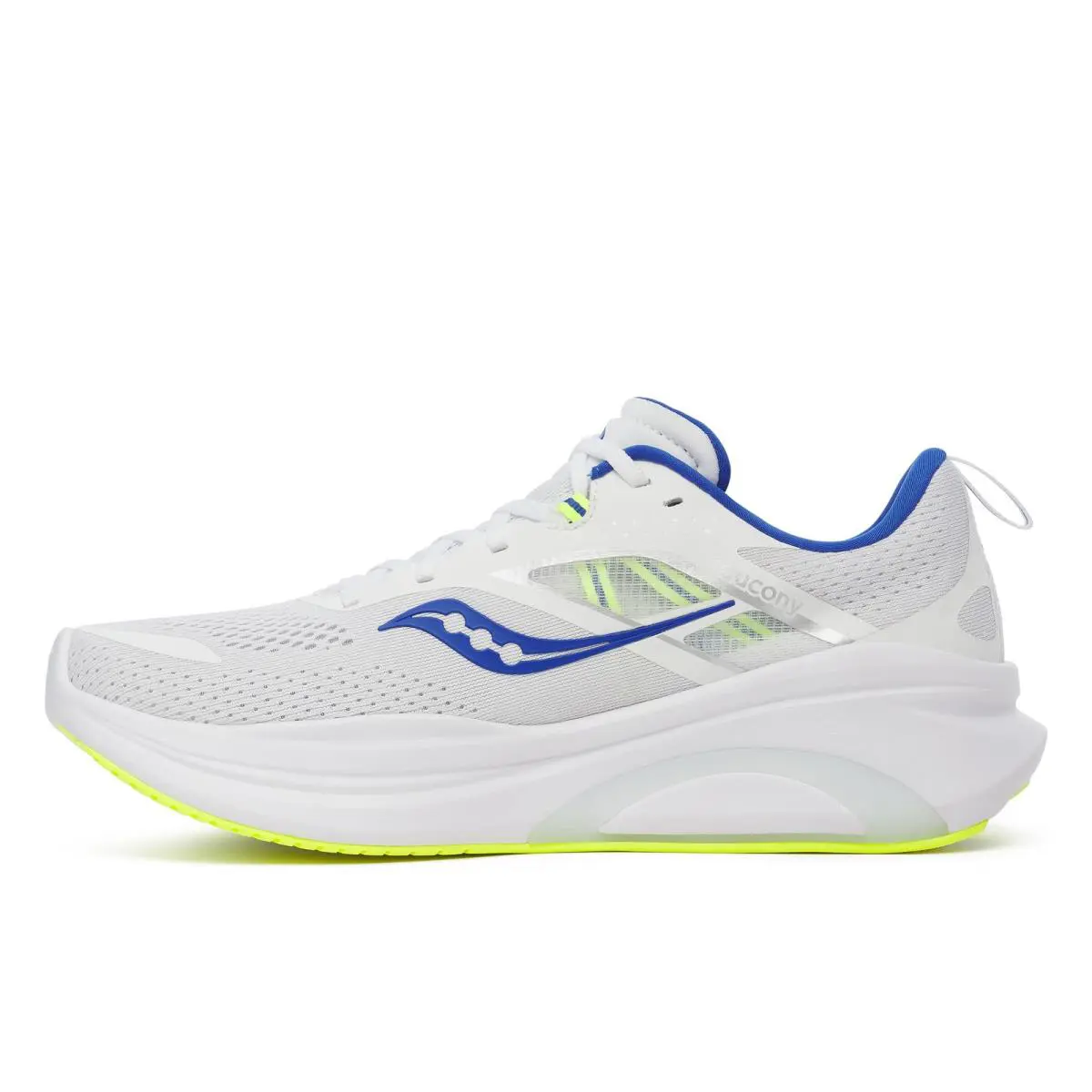 Saucony Men`s Omni 22 Sneaker White/lapis 14 - White/Lapis