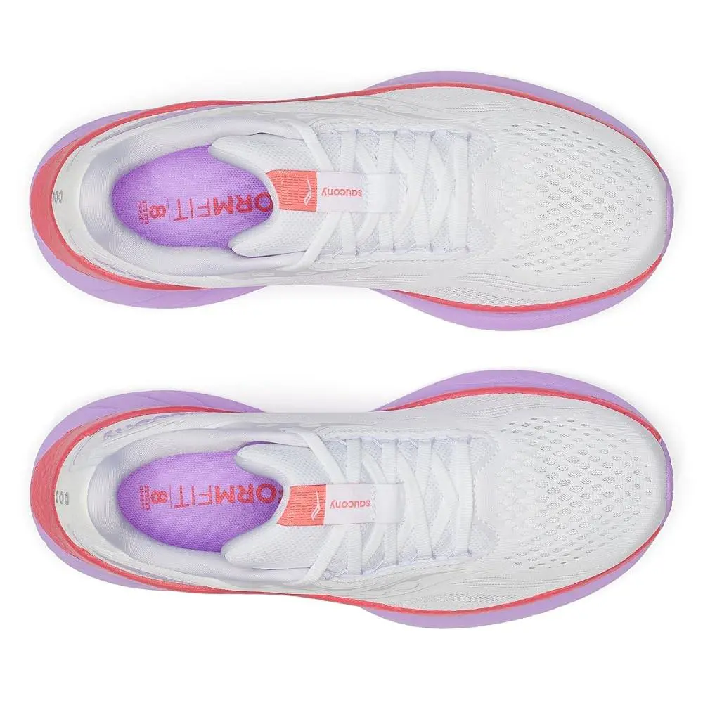 Saucony shoes - S11000240 - S11000-240 - White/Coral (UPC: 195021145011) 3