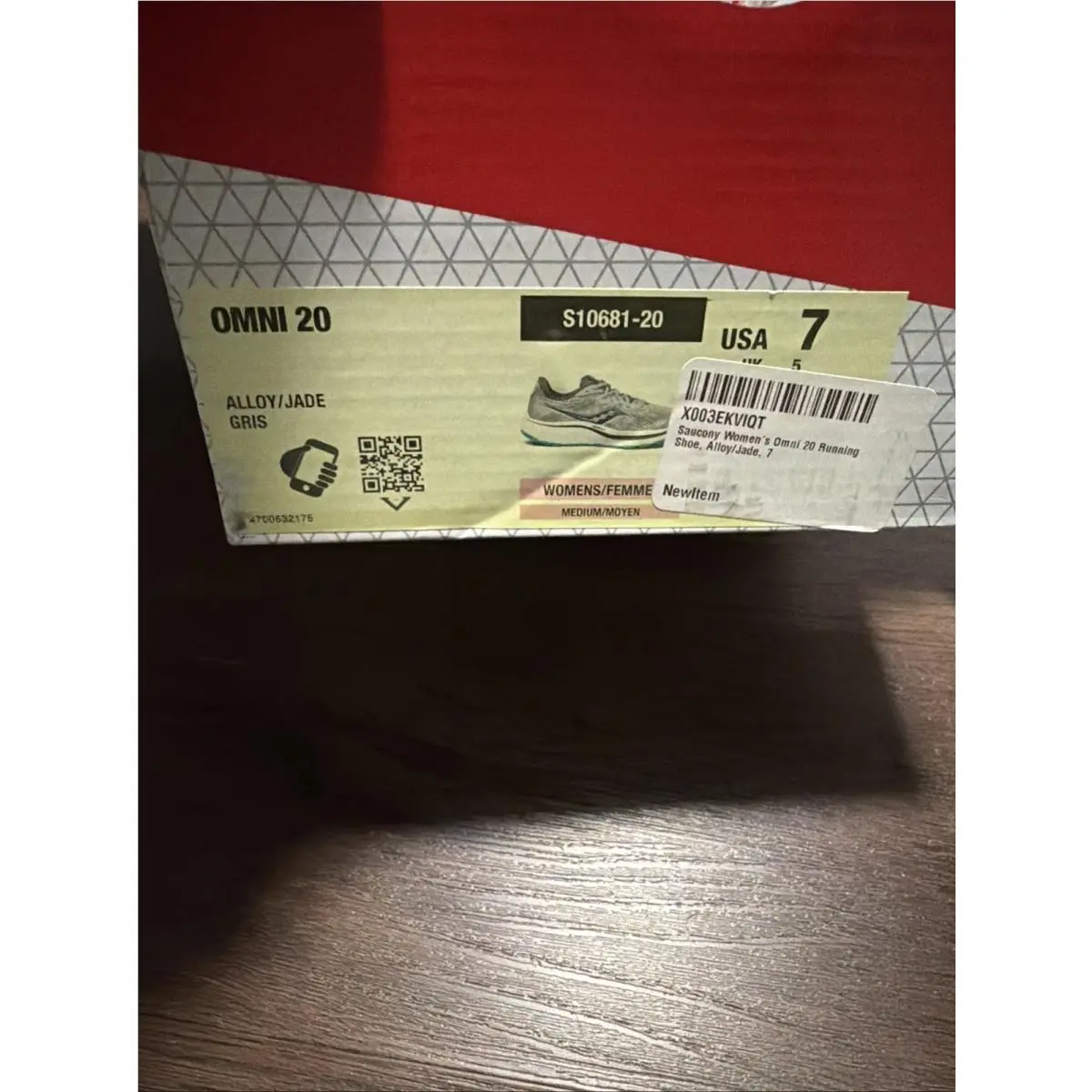 Saucony shoes - Saucony Omni 20 S10681-20 - Omni - S10681-20 - Gray 2