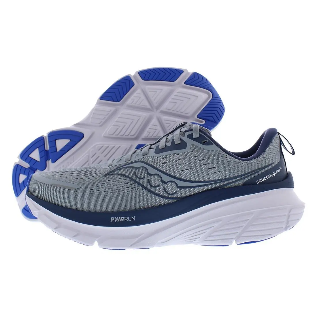 Saucony Guide 18 Mens Shoes Size 12 Color: Flint/navy