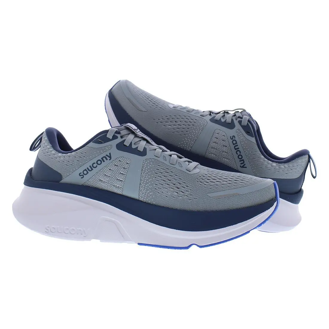 Saucony shoes - Saucony Guide 18 - Guide - S20998-161 - Gray, Full: Flint/Navy (UPC: 195020794357) 1