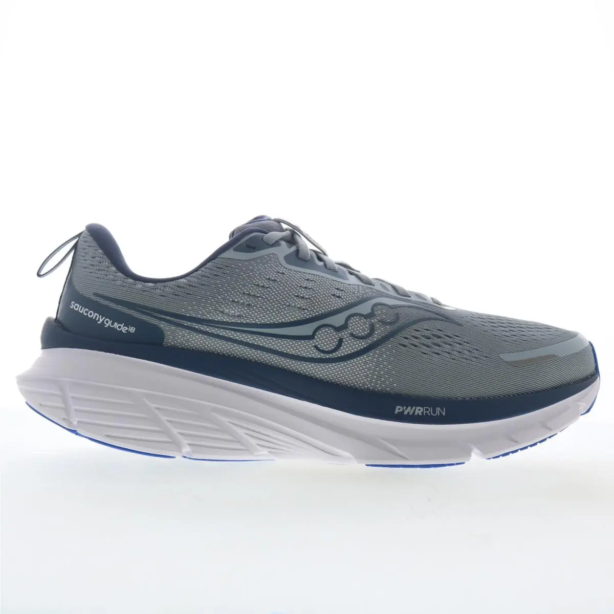 Saucony Guide 18 S20998-161 Mens Gray Mesh Lace Up Athletic Running Shoes 12