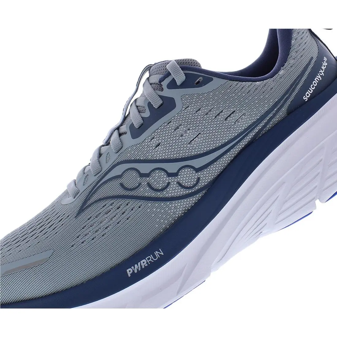 Saucony shoes - Saucony Guide 18 - Guide - S20998-161 - Gray, Full: Flint/Navy (UPC: 195020794357) 0