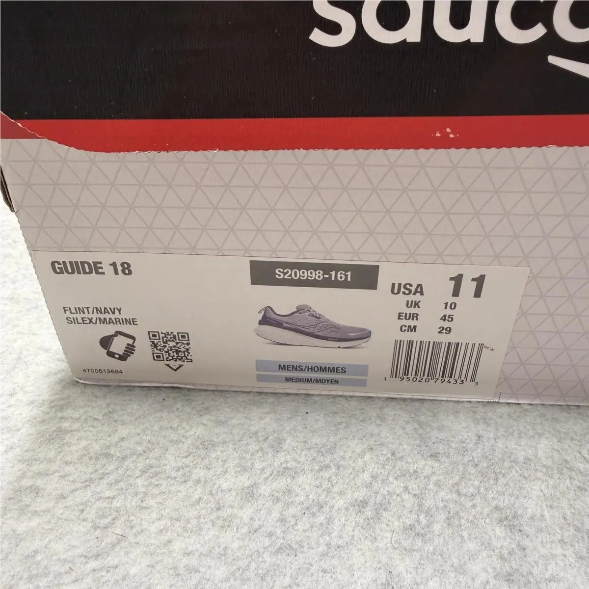 Saucony shoes - Saucony Guide 18 - Guide - S20998-161 - Gray 0