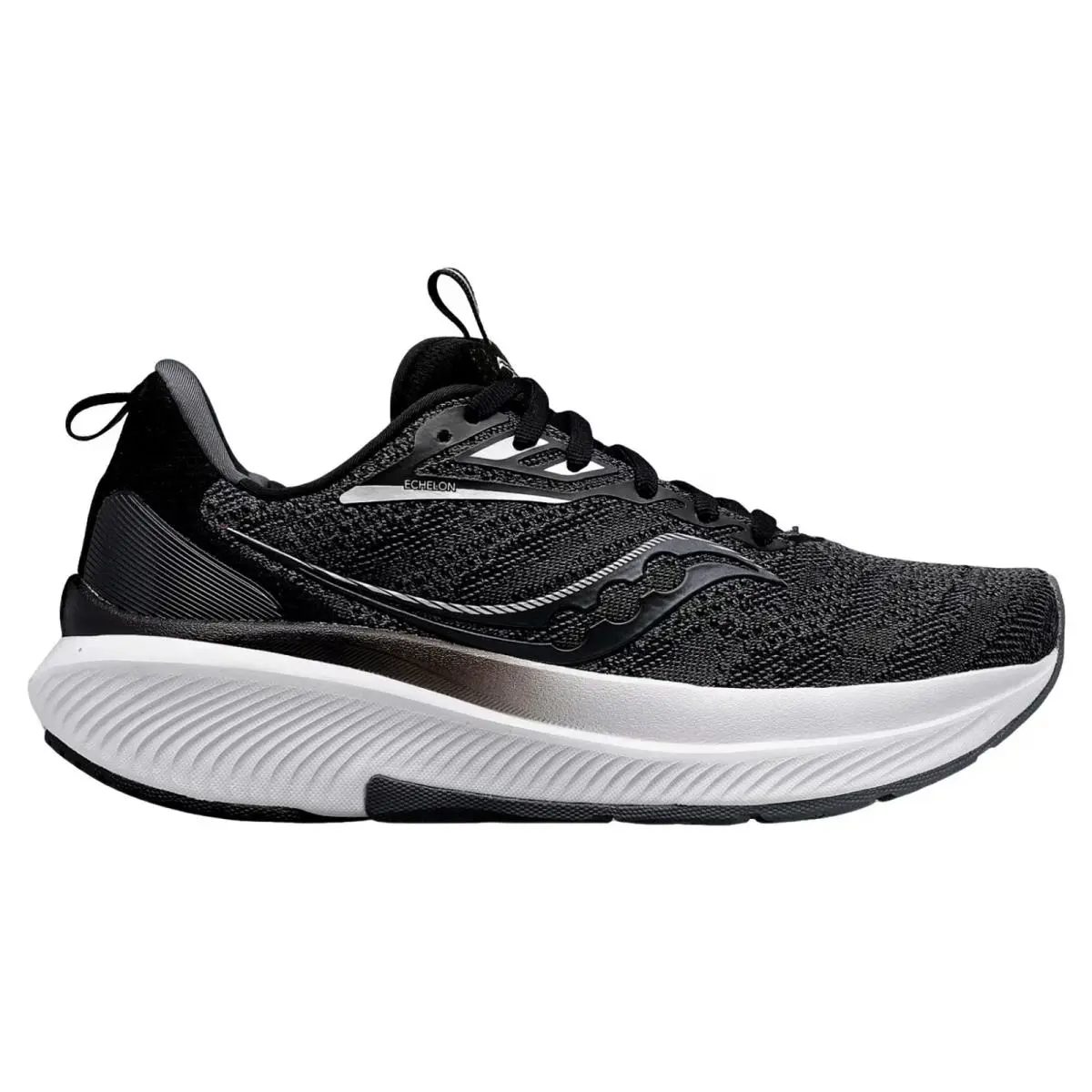 Saucony Echelon 9 Black / White S20765-10 Men`s Size 8.5 Medium - Multicolor