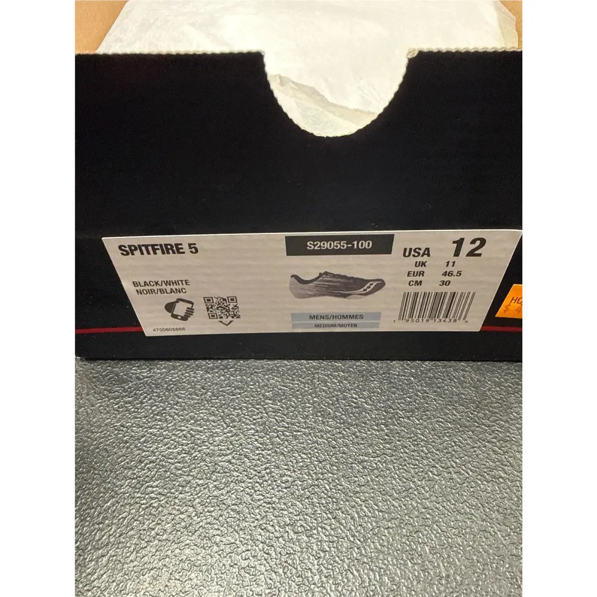 Saucony shoes - Black/White (UPC: 195019134386) 4