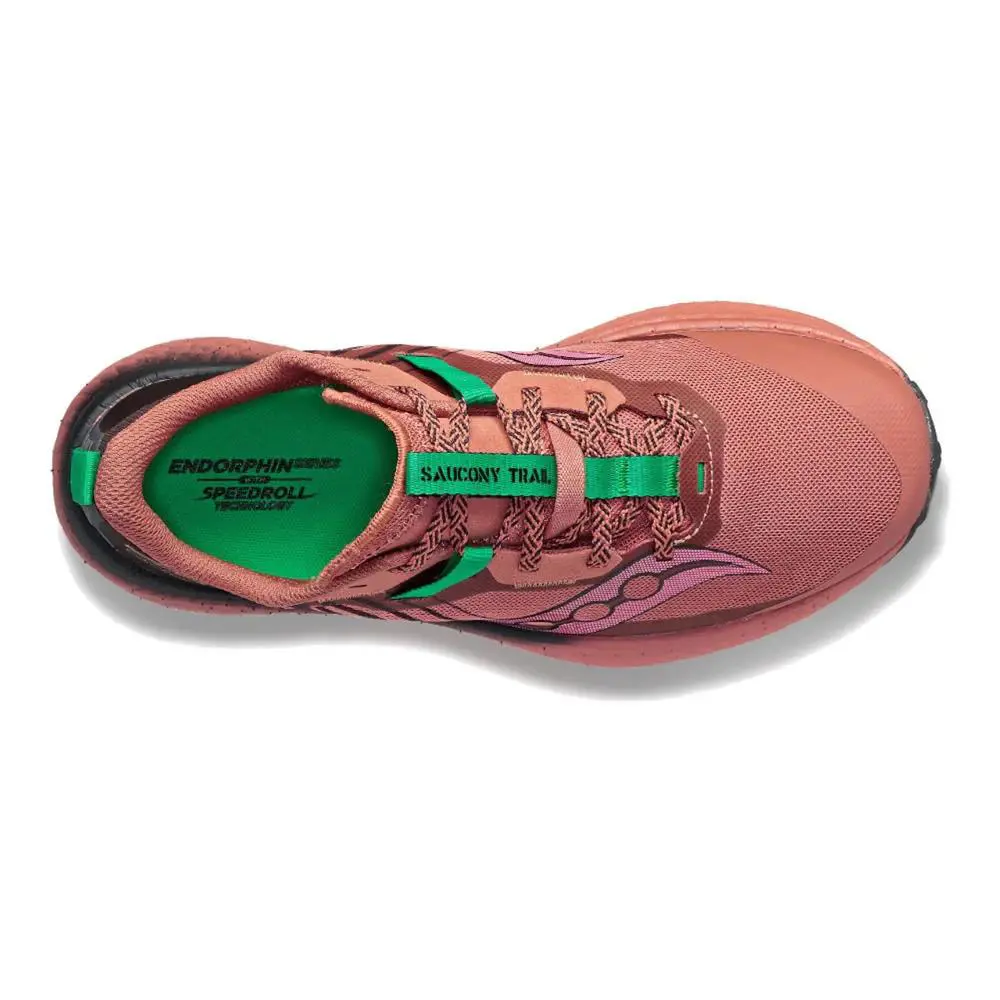 Saucony shoes - Saucony® (Women`s 5.5 M) Endorphin™ Edge Trail Running Shoes Soo - S10773-25 - Red (UPC: 195018769053) 2