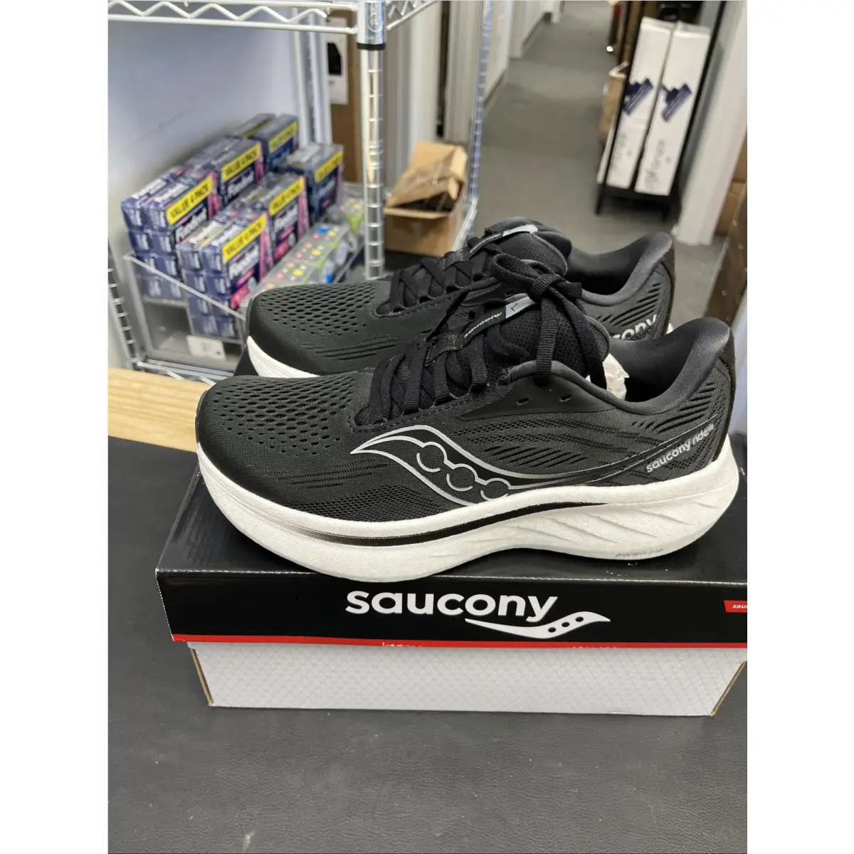 Saucony shoes - Saucony Ride 18 - Ride - Black 0