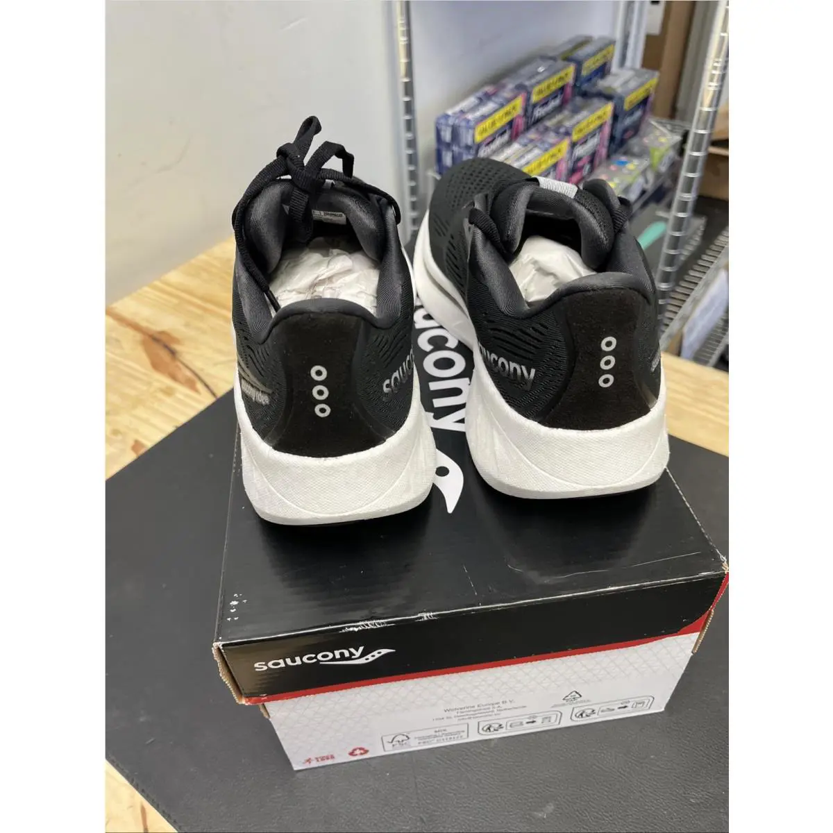 Saucony shoes - Saucony Ride 18 - Ride - Black 1