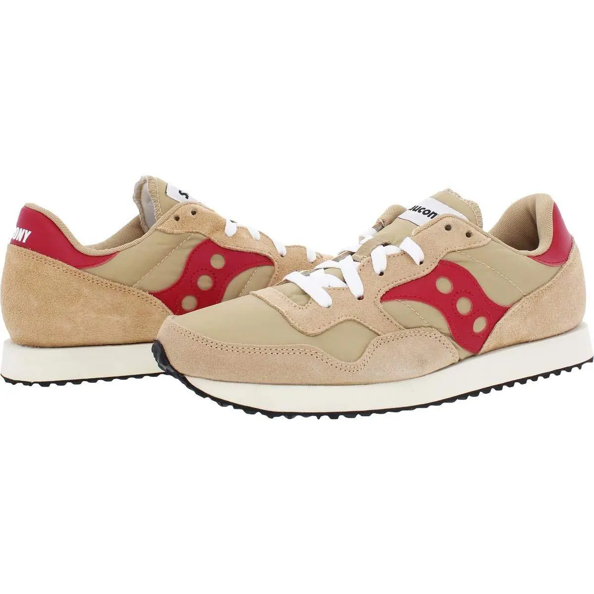 Saucony shoes - Saucony DXN - DXN - S70369-16 - Tan / Red 1