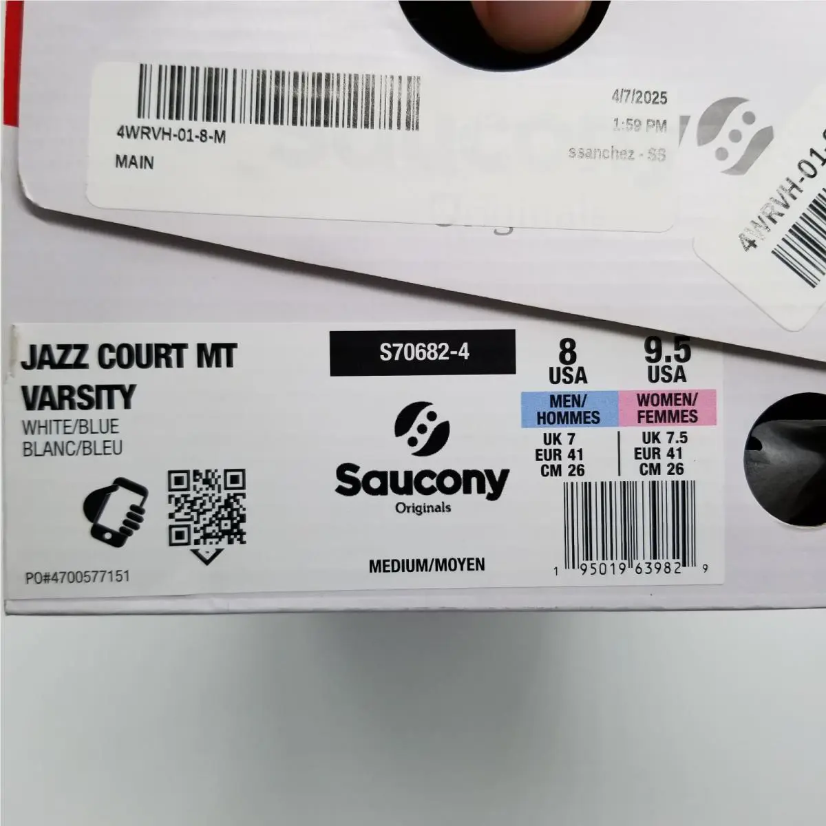 Saucony shoes - Saucony Jazz Court - Jazz Court - White 0