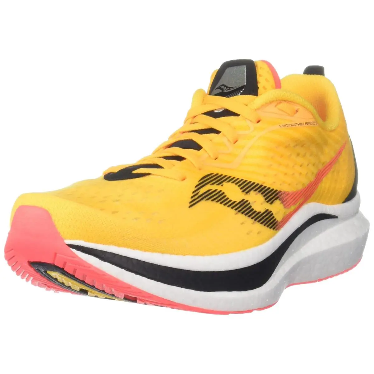 Saucony Men`s Endorphin Speed Running Shoe Vizigld/vizired 9.5 - Vizigld/Vizired