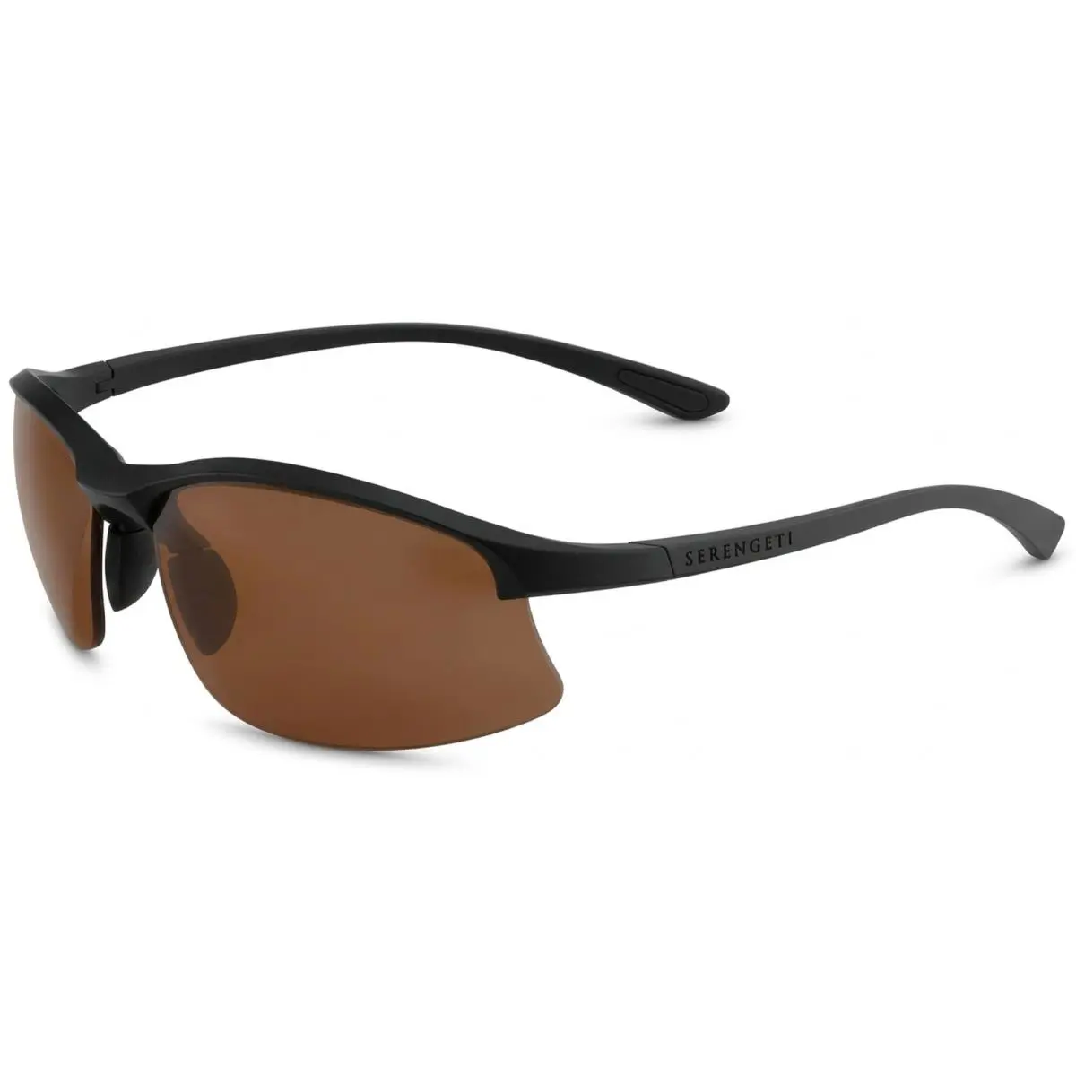 Winslow 2.0 Polarized Semi-rimless Wrap Sunglasses - Made in Italy by Serengeti