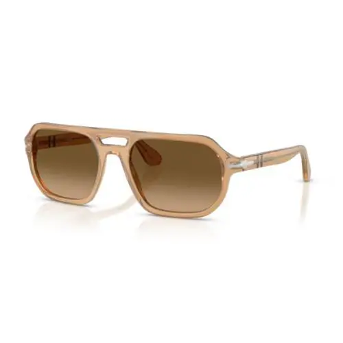 Persol 0PO3393S Guido 1169M2 Opal Beige/brown Gradient 56mm Men`s Sunglasses - Frame: Opal Beige, Lens: Brown Gradient Brown