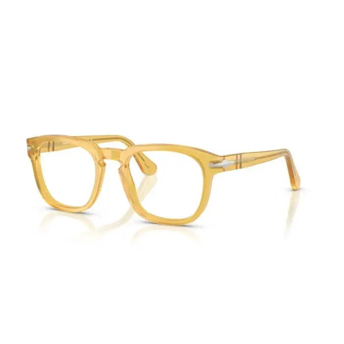 Persol 0PO3376V 204 - Miele/clear Lens 50mm Men`s Eyeglasses