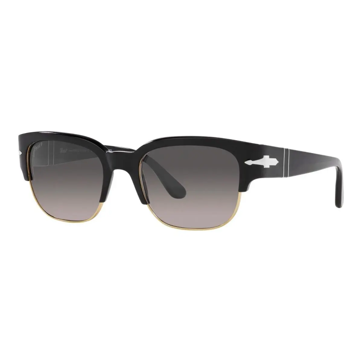 Persol Tom PO 3319S Black/grey Shaded Polarized 95/M3 Sunglasses