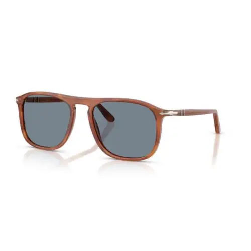 0PO3392S 96/56 Terra di Siena/light Blue 54mm Men`s Sunglasses by Persol