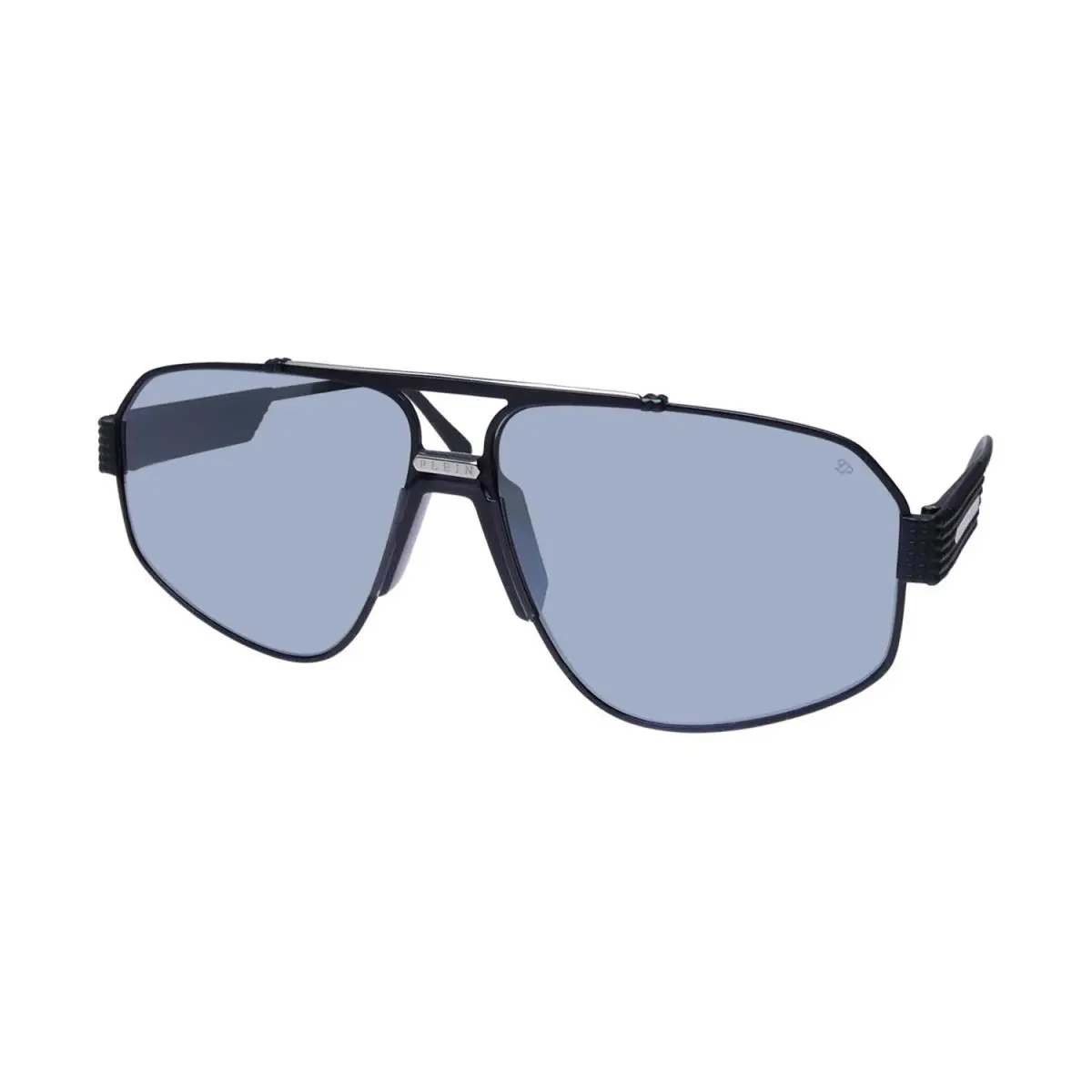 Philipp Plein SPP106 Plein Rock Superhero Sunglasses Unisex Italy 541X