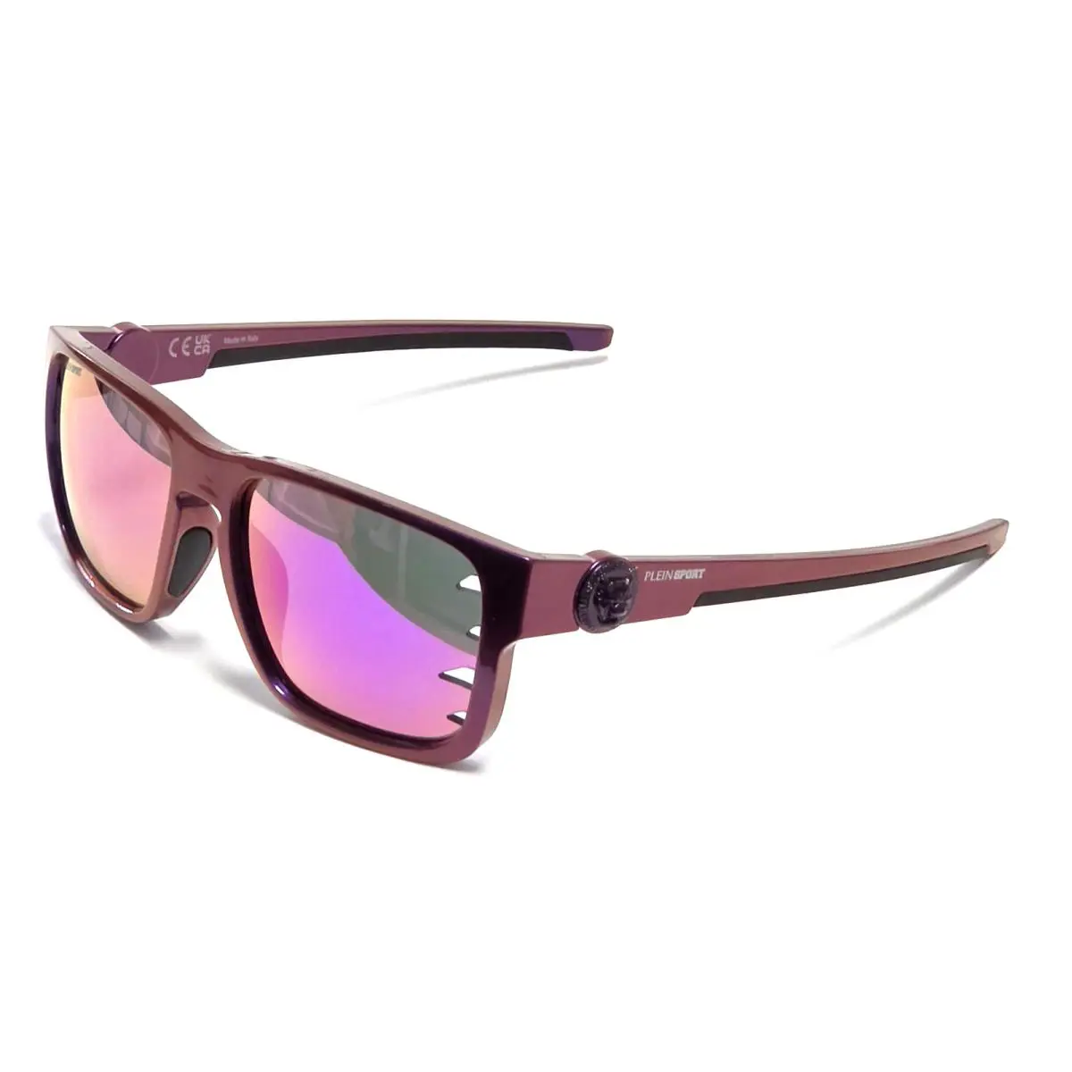 Philipp Plein Sport Matt Violet Unisex Frame Sunglasses 3 SSP004 Made in Italy