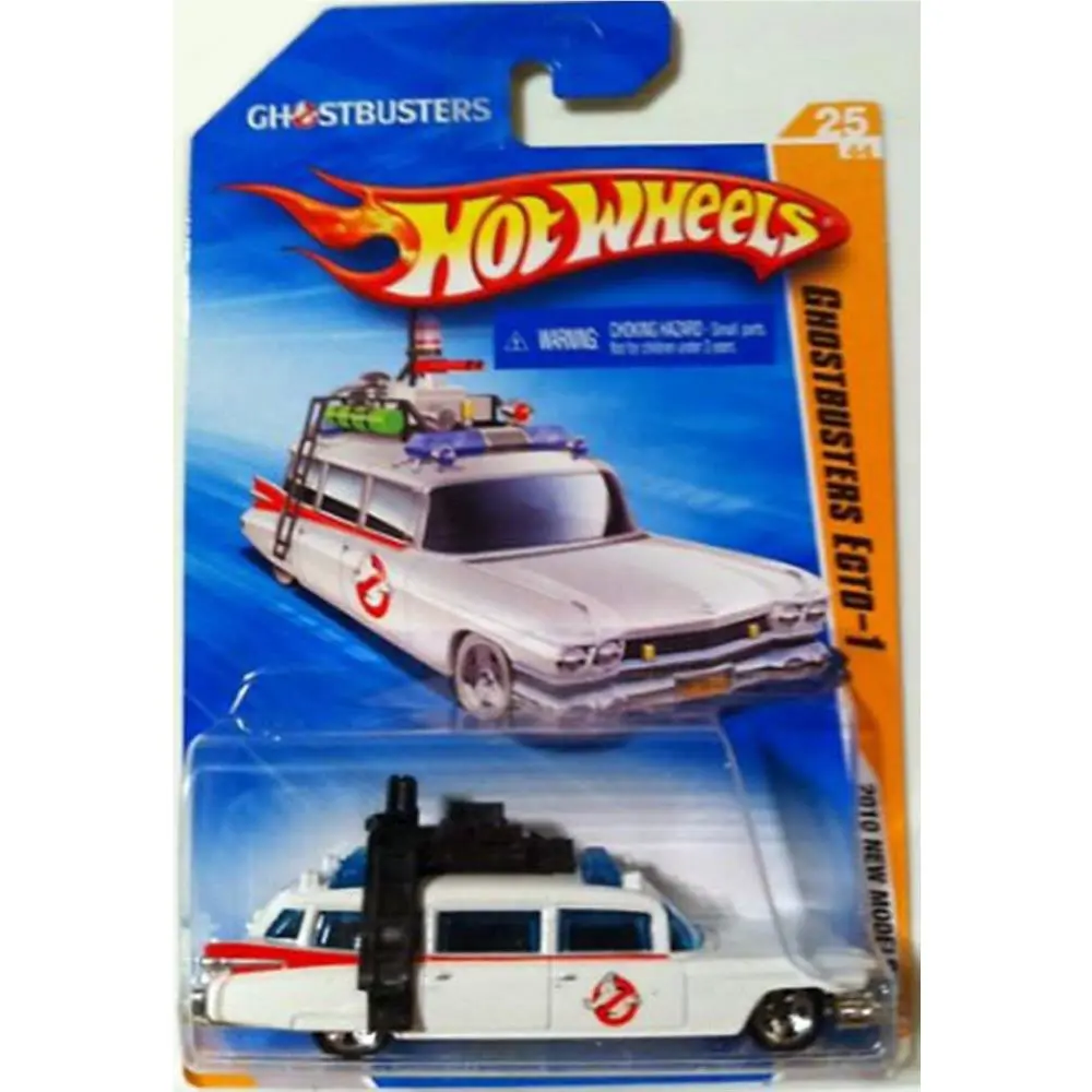 2010 Models Ghostbusters ECTO-1 1959 Cadillac Wagon White