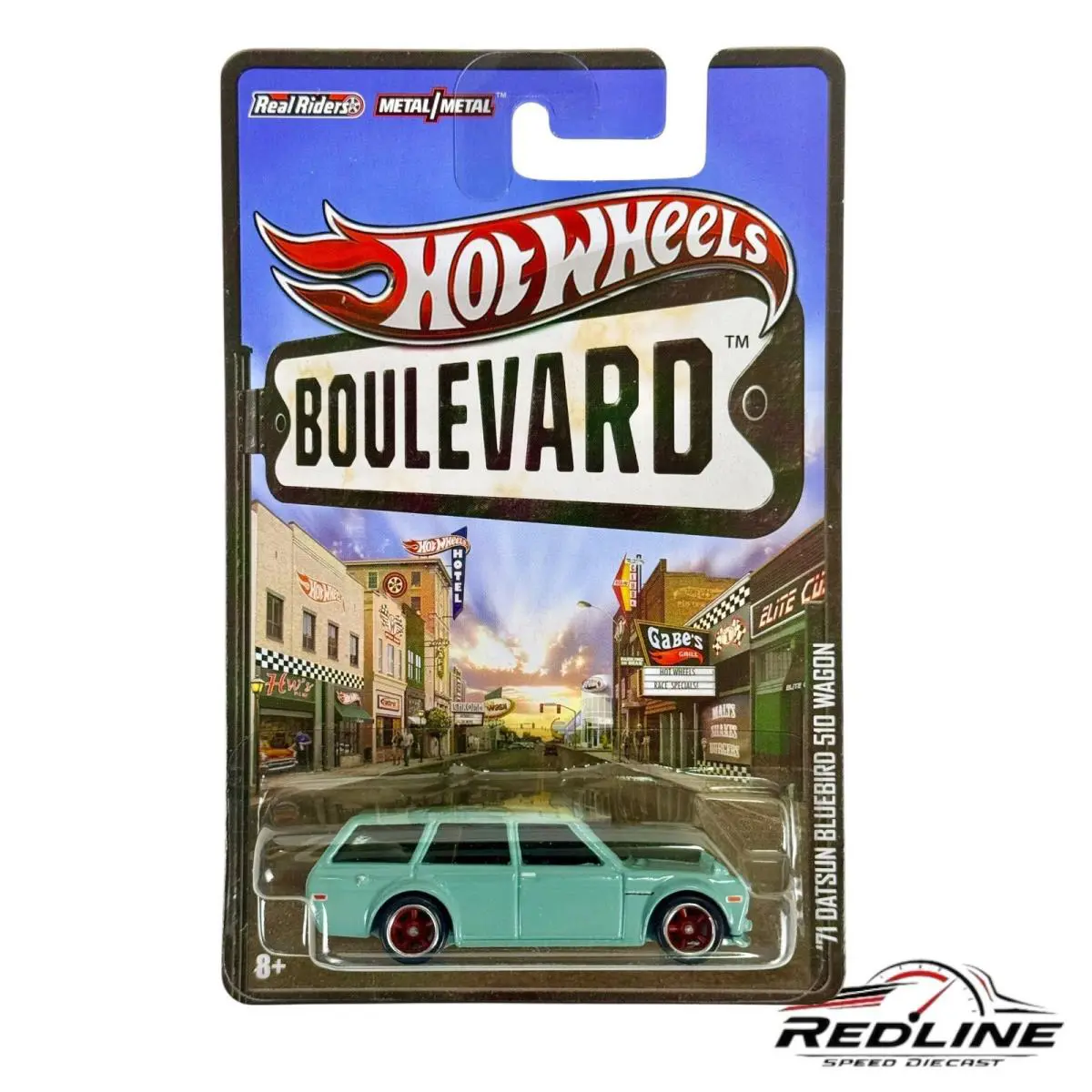 Hot Wheels Boulevard `71 Datsun Bluebird 510 Wagon 2012 H23
