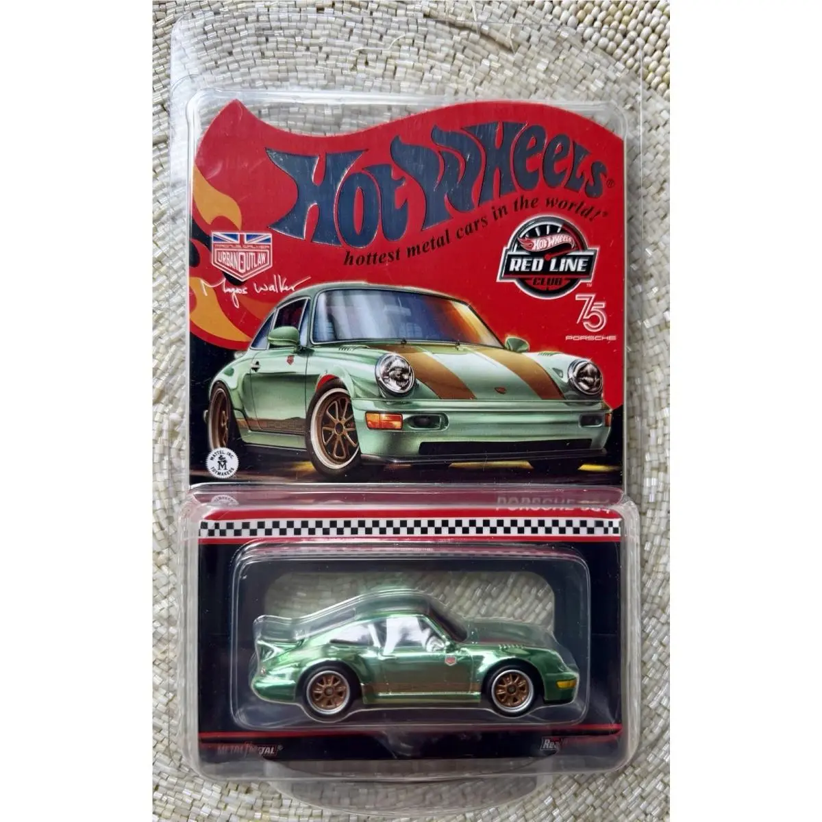 Hot Wheels Rlc Outlaw Green Porsche 964 Mint
