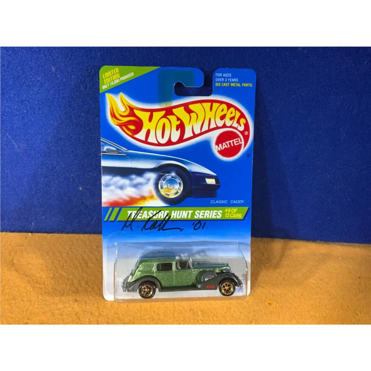 K9-56 Hot Wheels 1995 Treasure Hunt - Classic Caddy - 361 - Signed Mike Kollins