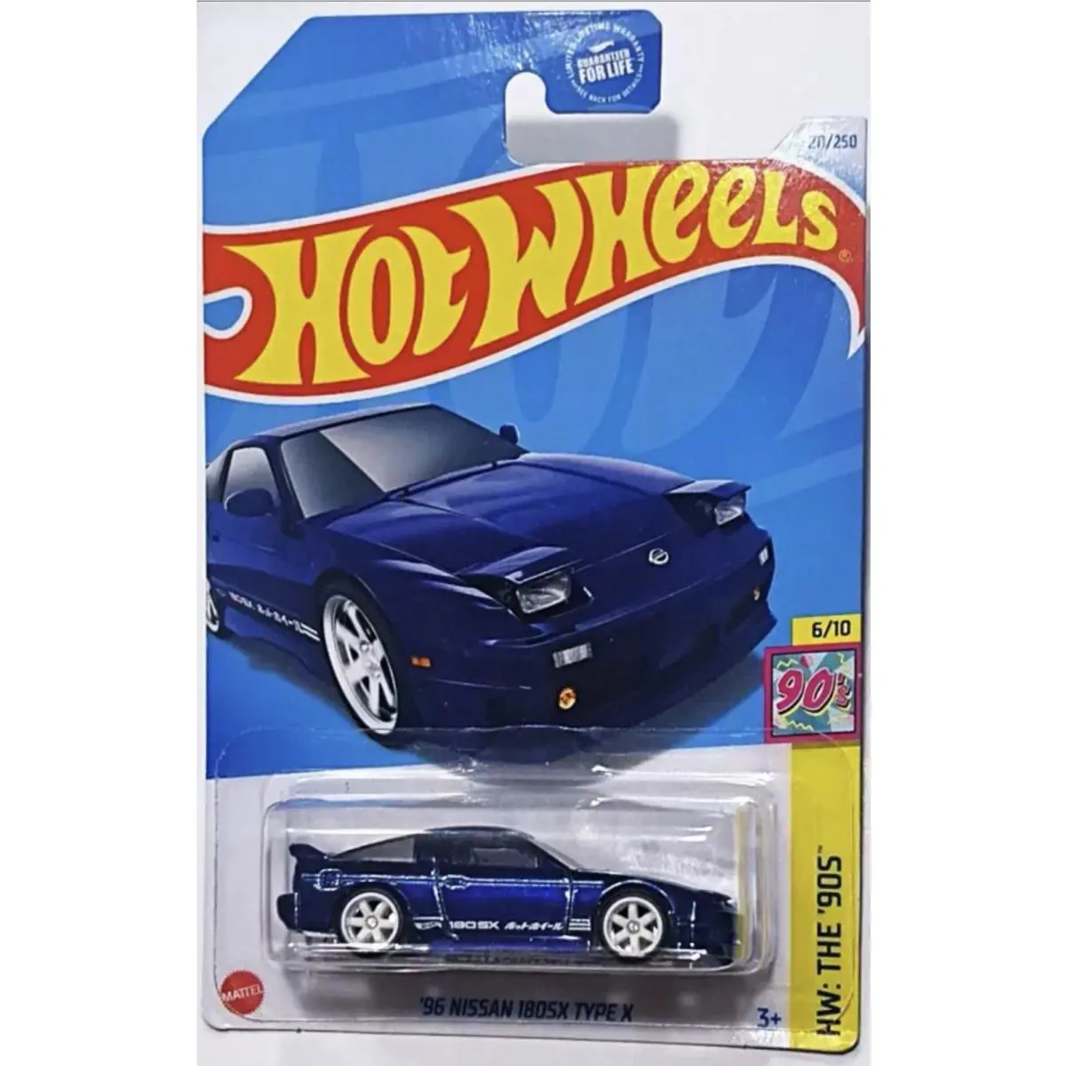 2024 Hot Wheels `96 Nissan 180SX Type X Super Treasure Hunt The `90S W Protector