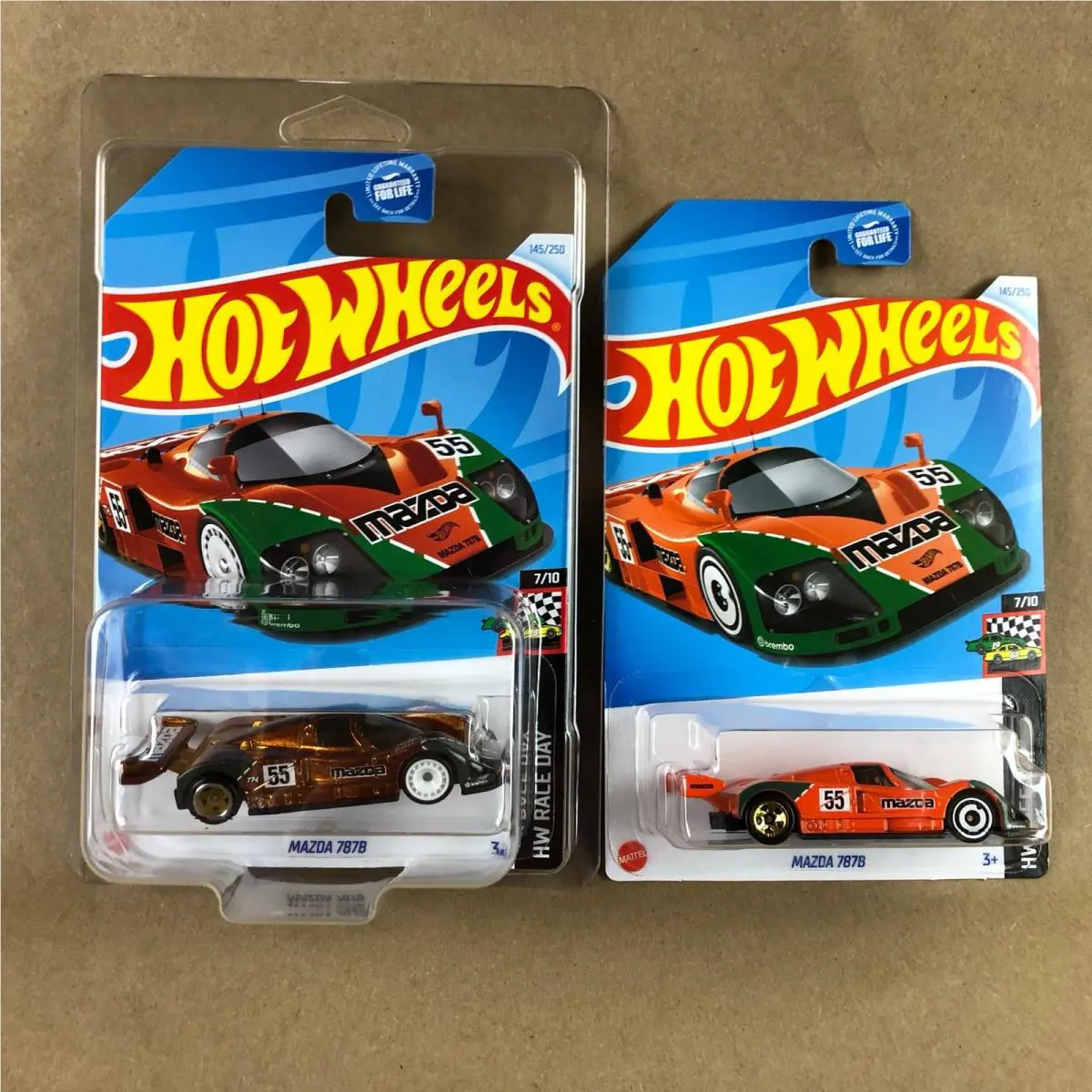 2024 Hot Wheels Super Treasure Hunt Mazda 787B Orange 145/250 Diecast Car