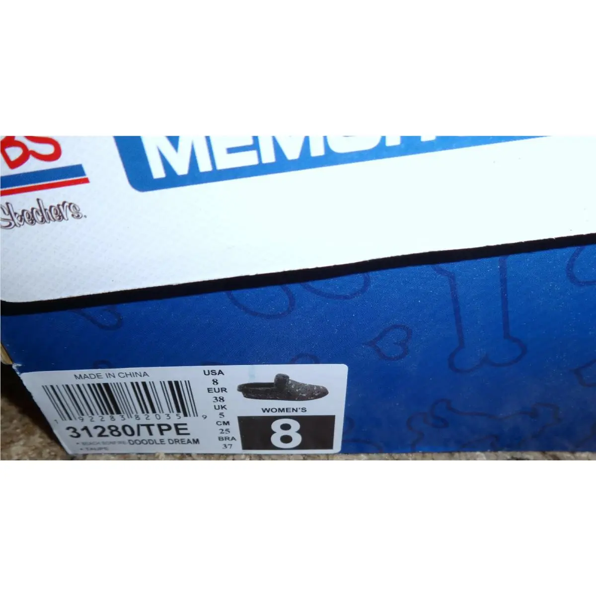 Skechers shoes - BEACH BONFIRE DOODLE DREAM - BEACH BONFIRE DOODLE DREAM - Brown (UPC: 192283820359) 0