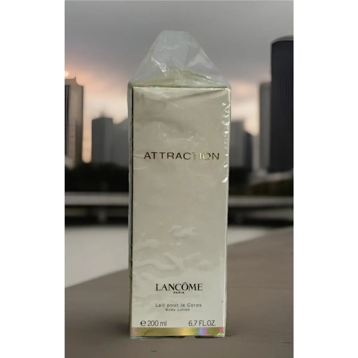 Lancome Attraction 6.7oz/200ml Perfumed Body Lotion For Women New