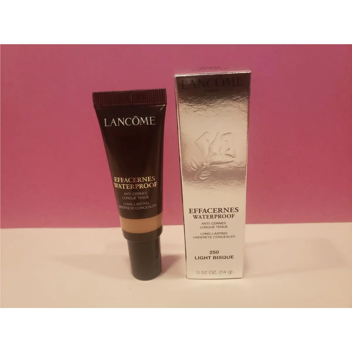 Lancome- Effacernes Waterproof Long Lasting Undereye Concealer- 250 Light Bisque