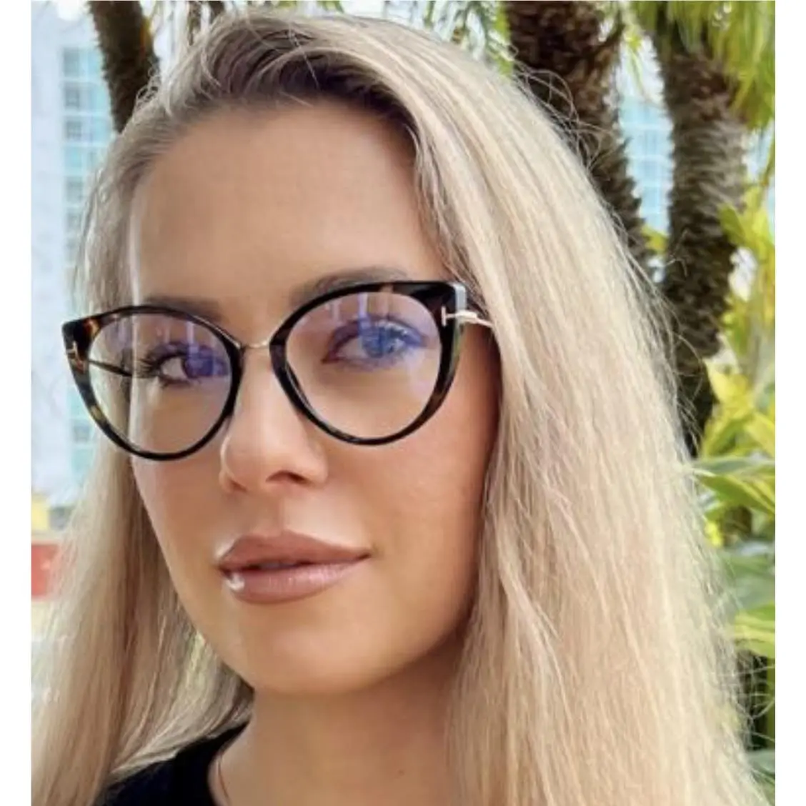 FT5815-B-053-54 Eyeglasses 54mm by Tom Ford
