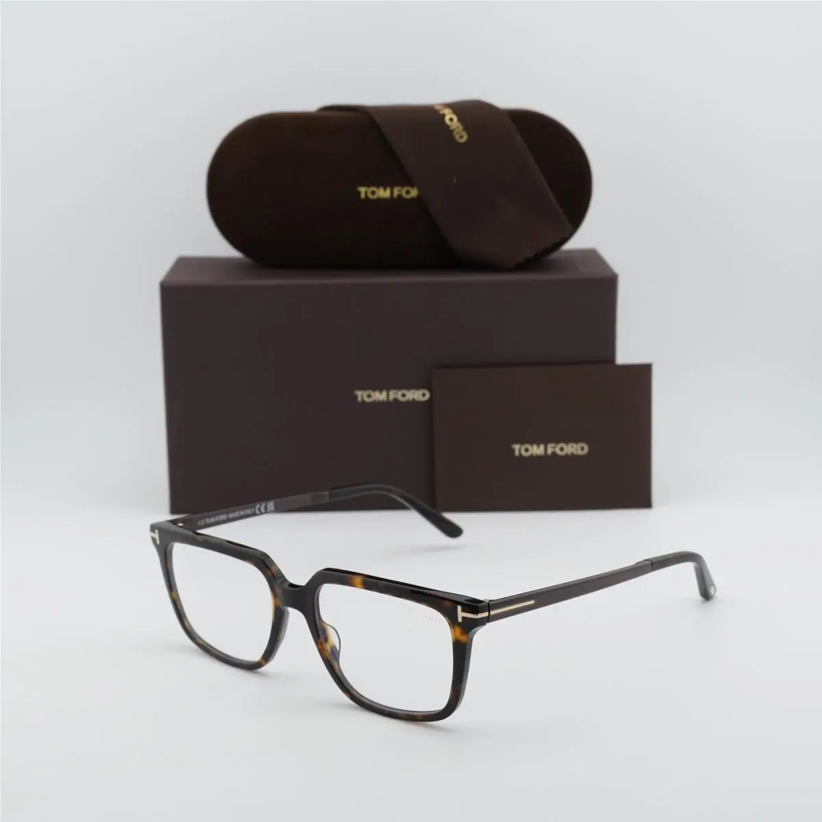 Tom Ford FT6039-B 052 Dark Havana 54mm Eyeglasses