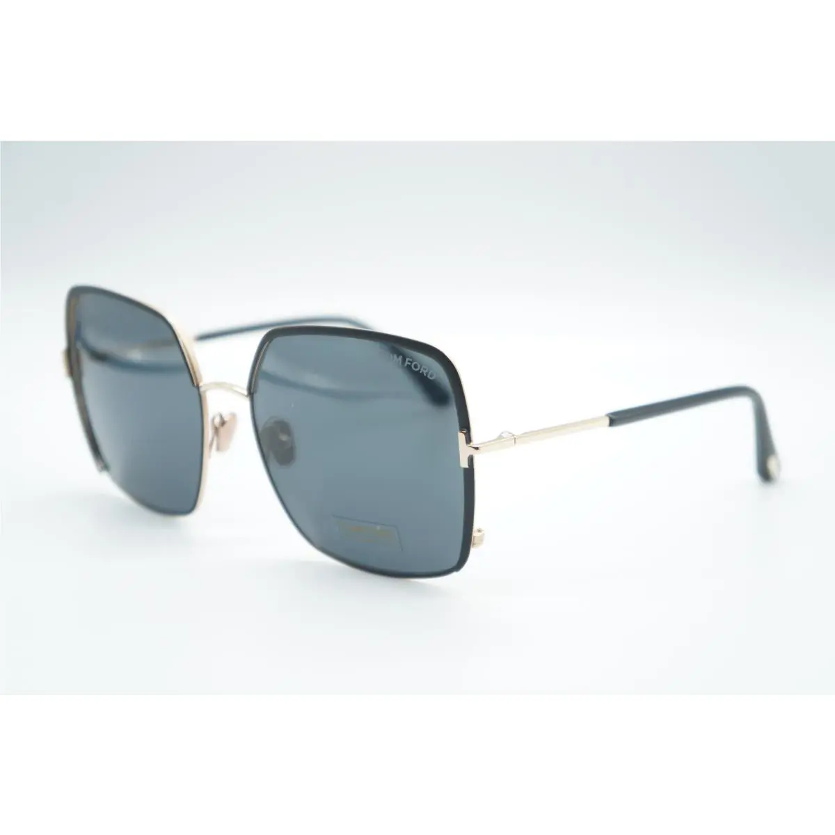 Tom Ford TF 1006 02A Black Rose Gold Sunglasses Frames 60-18