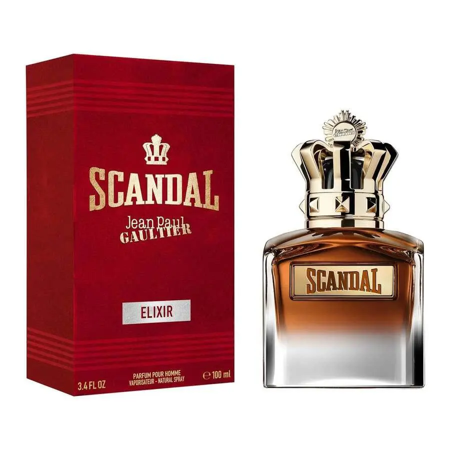 Jean Paul Gaultier Men`s Scandal Elixir Parfum 3.4 oz Fragrances 8435415114028