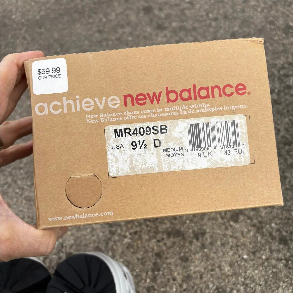 New Balance shoes - MR409SB - MR409SB - White 7