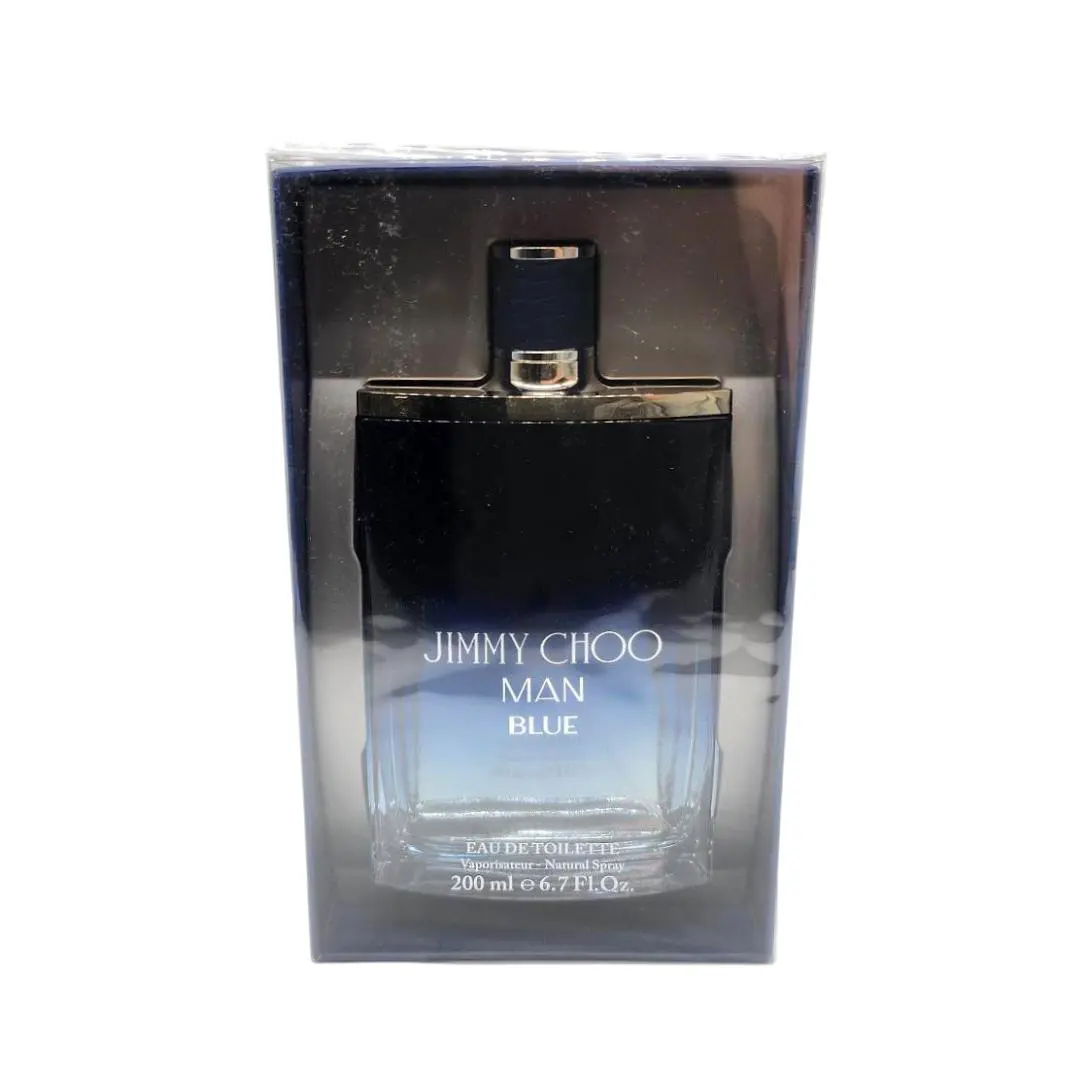 Jimmy Choo Man Blue For Men 6.7 oz Eau de Toilette Spray - Window Box